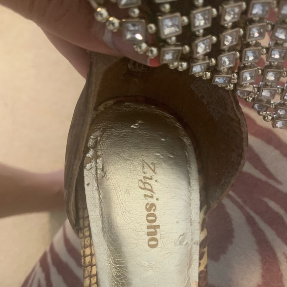 Elegant Rhinestone Embellished Zigi SoHo Heels - Picture 7 of 11